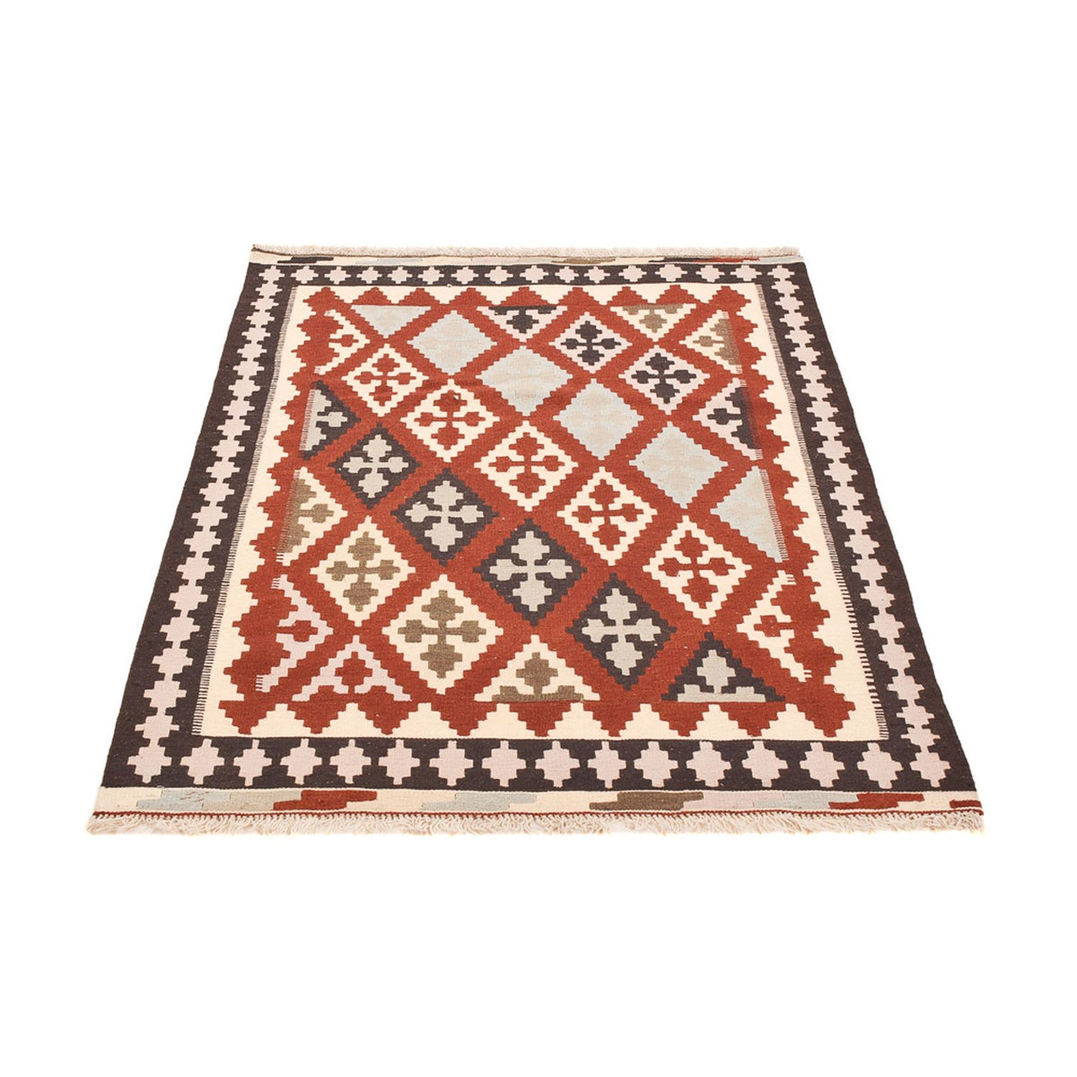 Kelim Rug - Oriental - 146 x 110 cm - multicolored