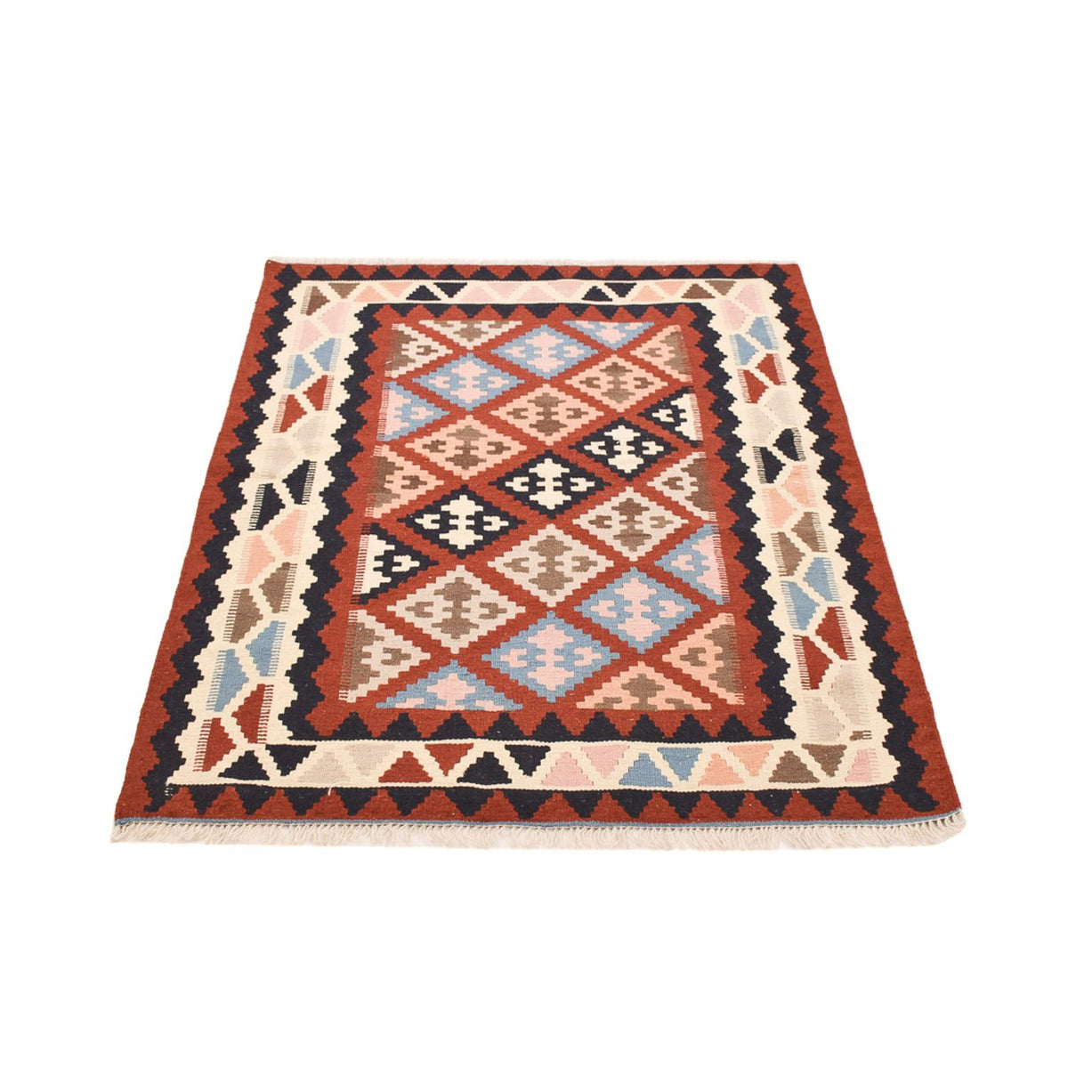 Kelim Rug - Oriental - 144 x 107 cm - multicolored