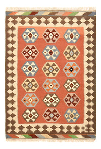 Kelim Rug - Oriental - 146 x 100 cm - multicolored