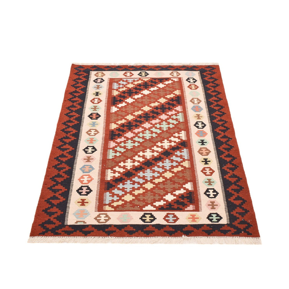Kelim Rug - Oriental - 150 x 100 cm - multicolored