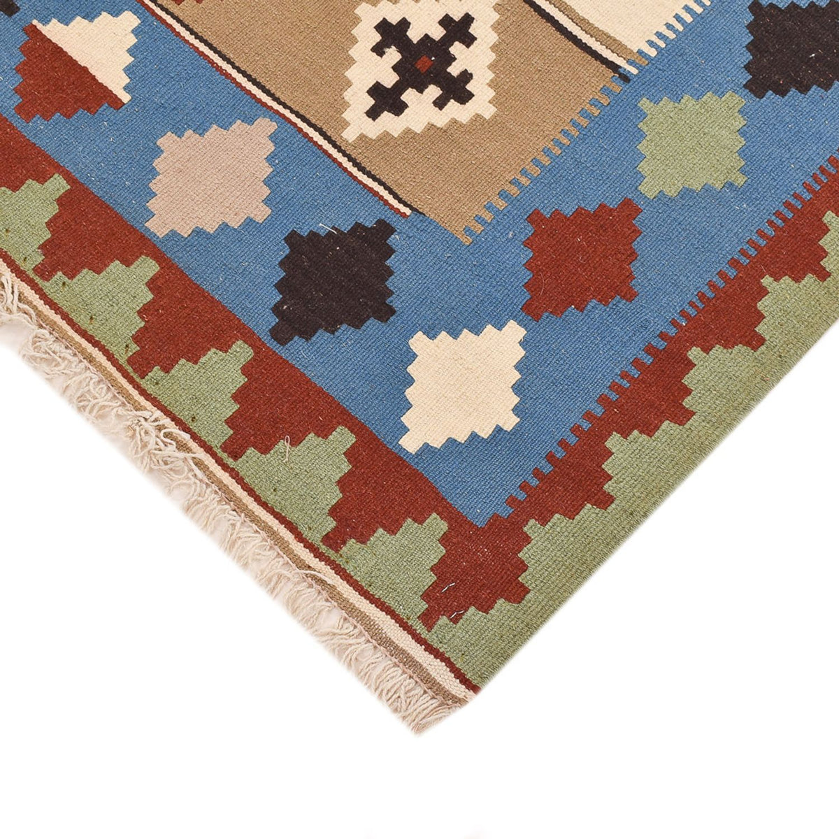 Kelim Rug - Oriental - 140 x 103 cm - multicolored