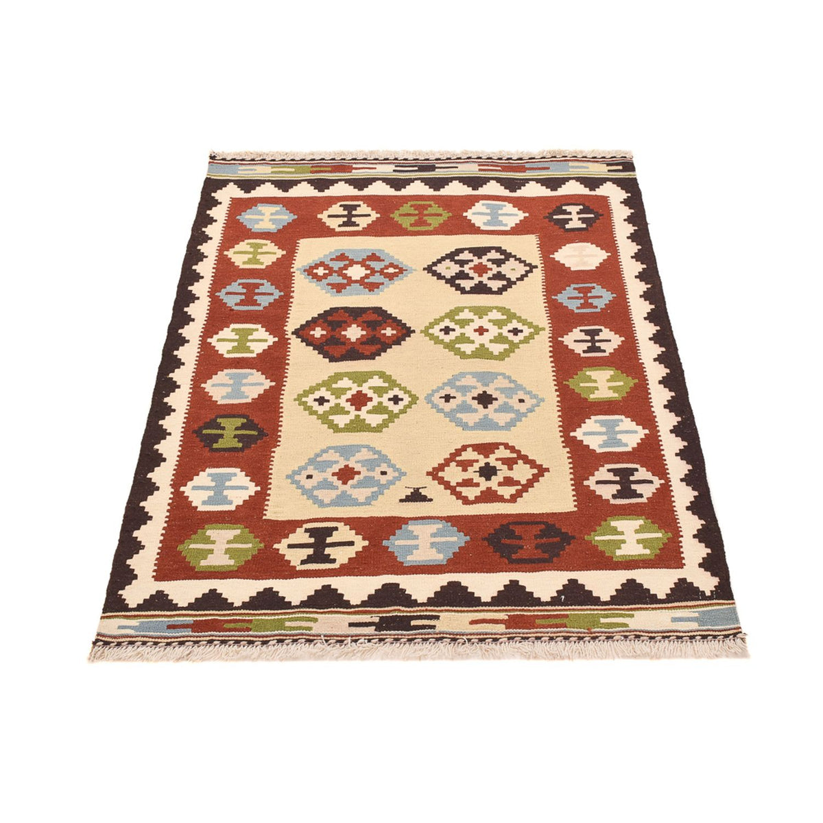 Kelim Rug - Oriental - 143 x 102 cm - multicolored
