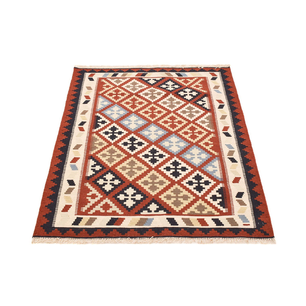Kelim Rug - Oriental - 145 x 102 cm - multicolored