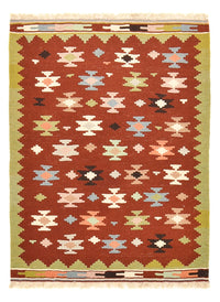 Kelim Rug - Oriental - 132 x 97 cm - multicolored