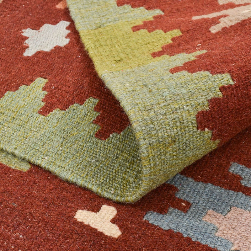 Kelim Rug - Oriental - 132 x 97 cm - multicolored