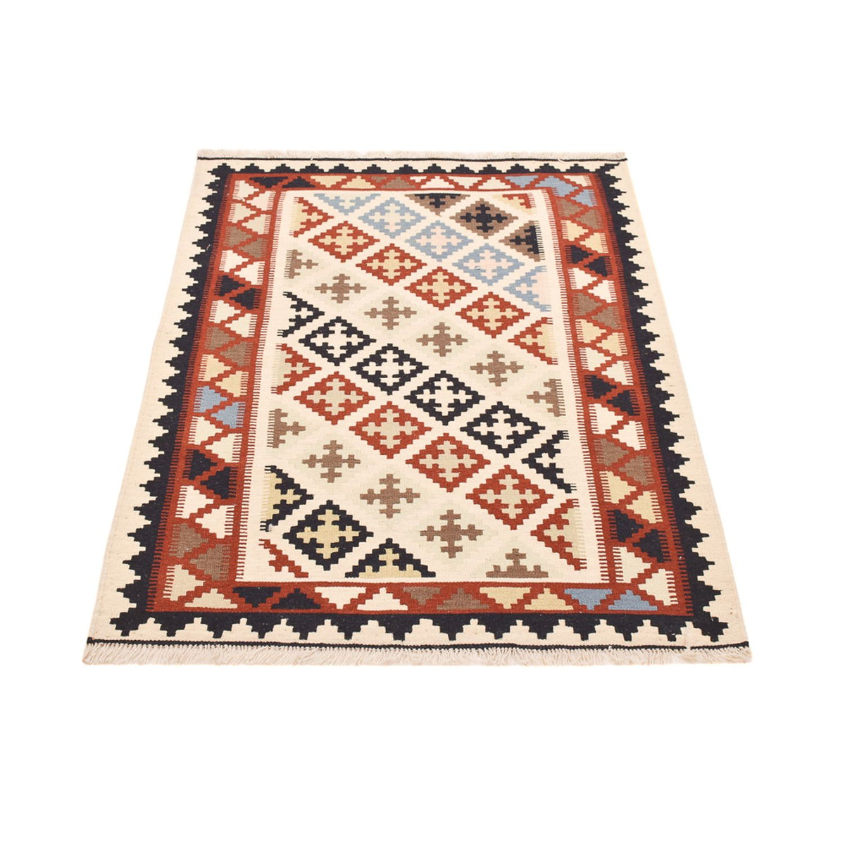 Kelim Rug - Oriental - 146 x 100 cm - multicolored