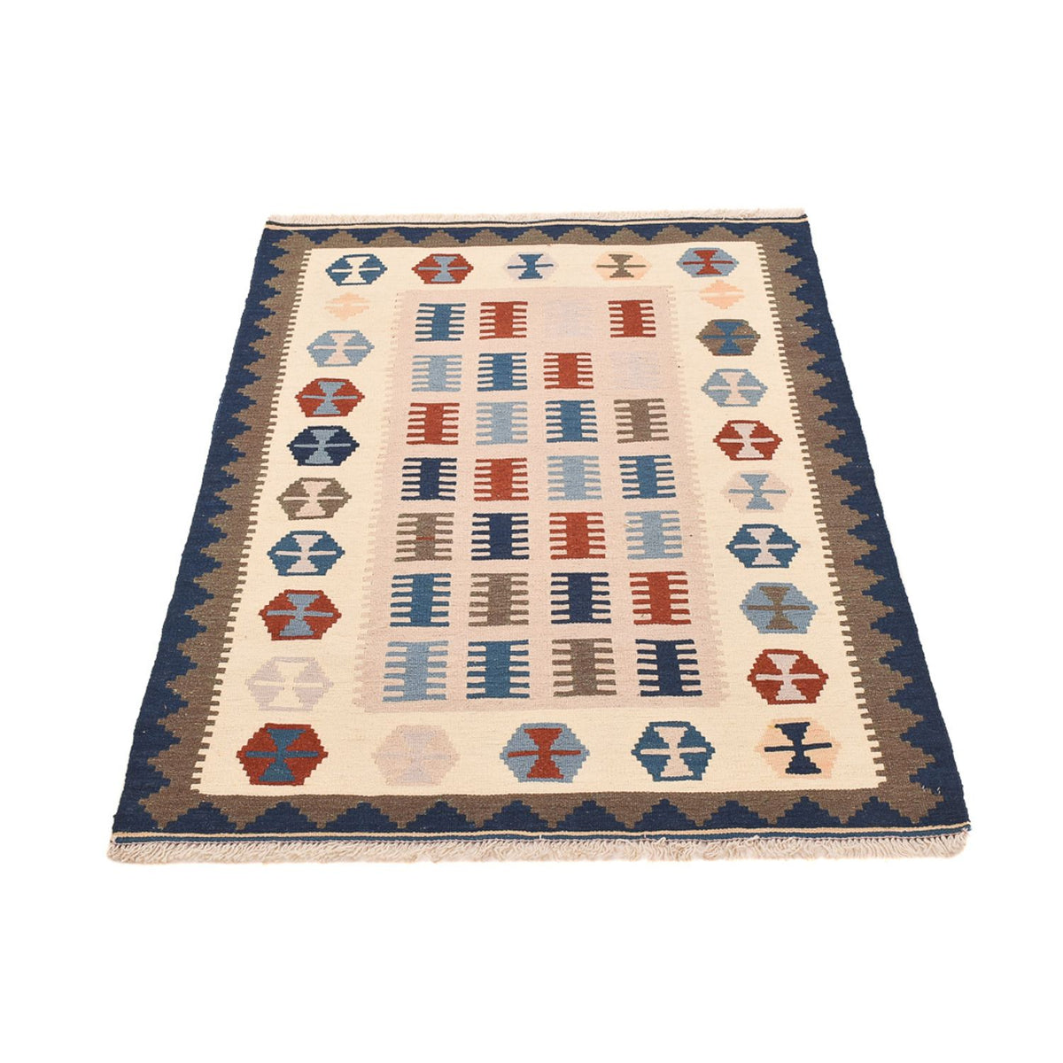 Kelim Rug - Oriental - 150 x 98 cm - multicolored