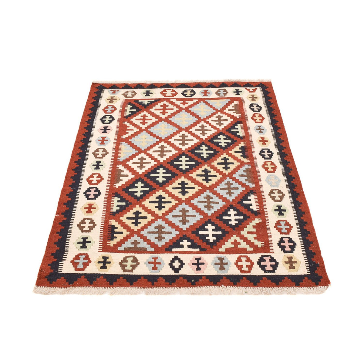 Kelim Rug - Oriental - 150 x 104 cm - multicolored