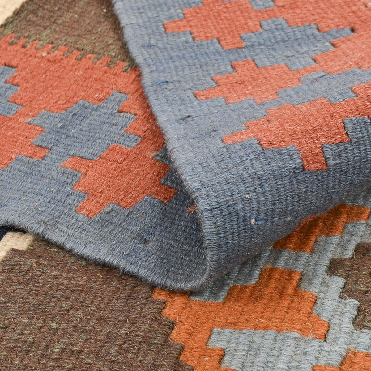 Kelim Rug - Oriental - 137 x 100 cm - multicolored