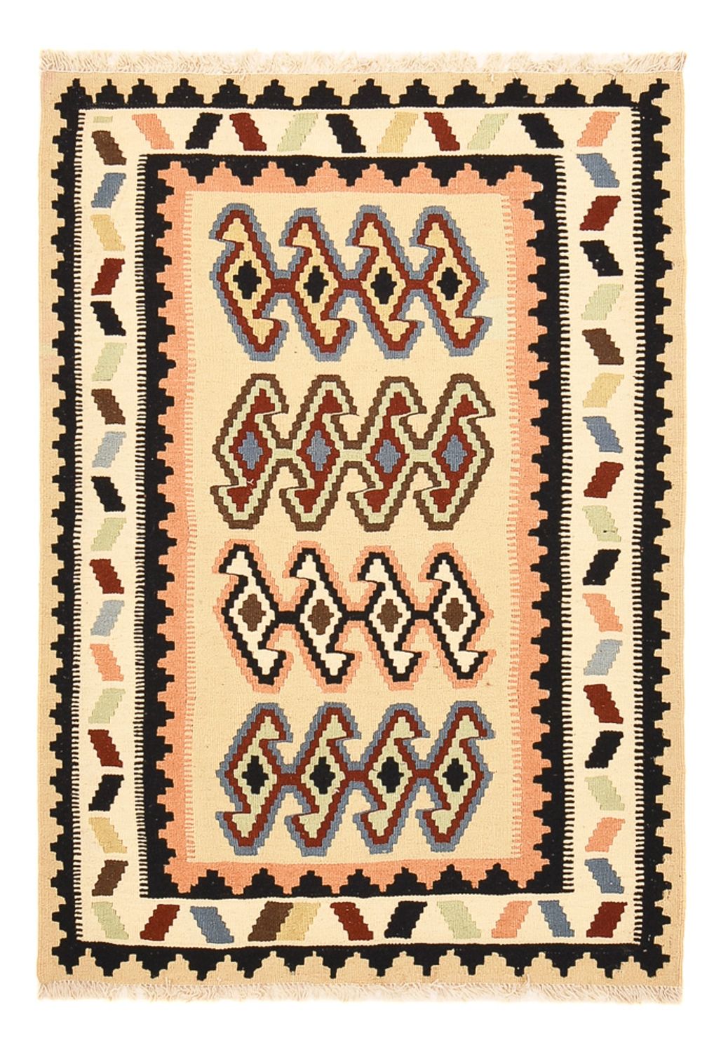 Kelim Rug - Oriental - 150 x 103 cm - multicolored