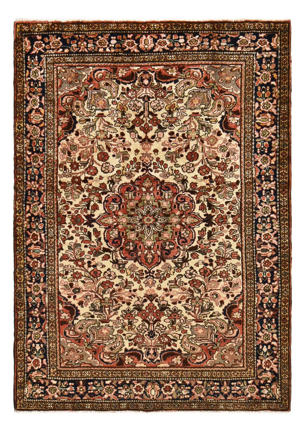 Perser Rug - Nomadic - 209 x 153 cm - dark beige