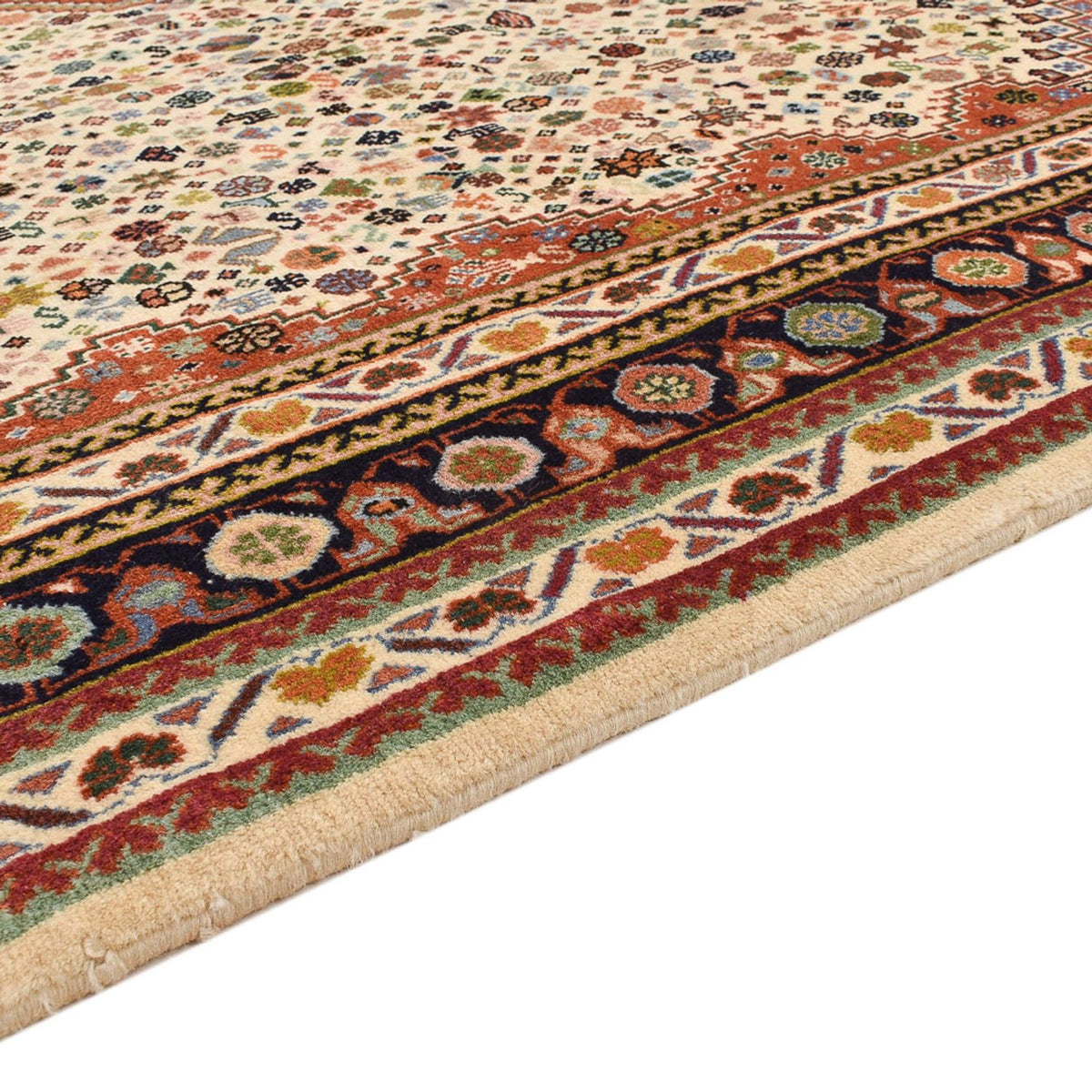 Gabbeh Rug - Kashkuli Perser - 222 x 174 cm - sand