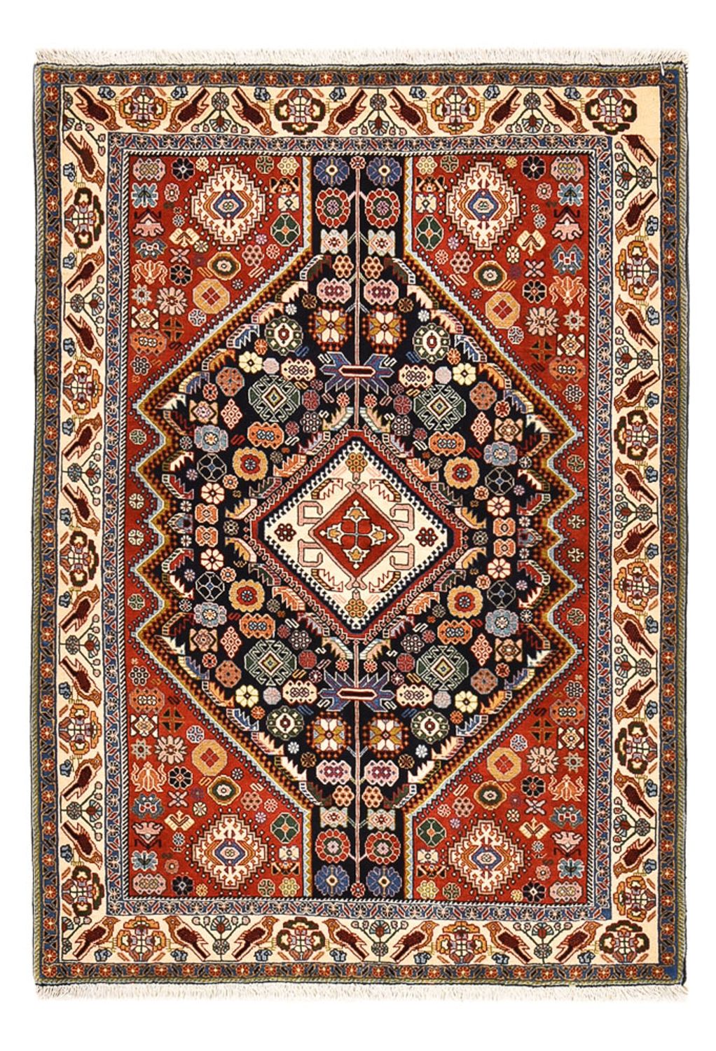 Gabbeh Rug - Kashkuli Perser - 163 x 116 cm - multicolored