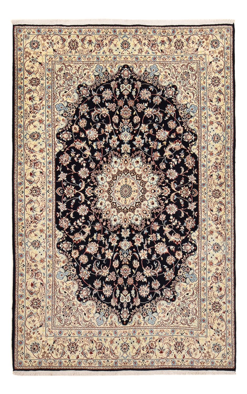 Perser Rug - Nain - Royal - 317 x 200 cm - dark blue