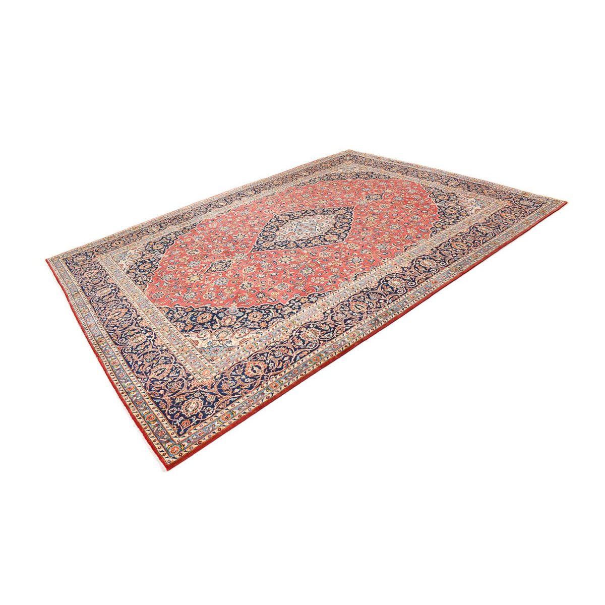 Perser Rug - Keshan - 412 x 300 cm - red