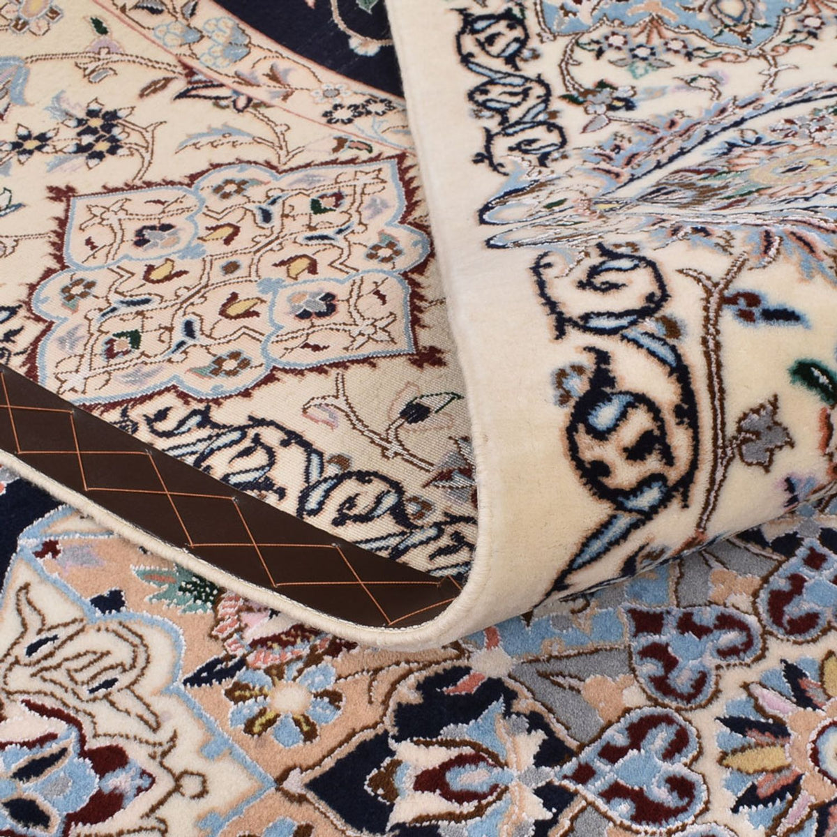 Perser Rug - Nain - Premium - 308 x 207 cm - dark blue