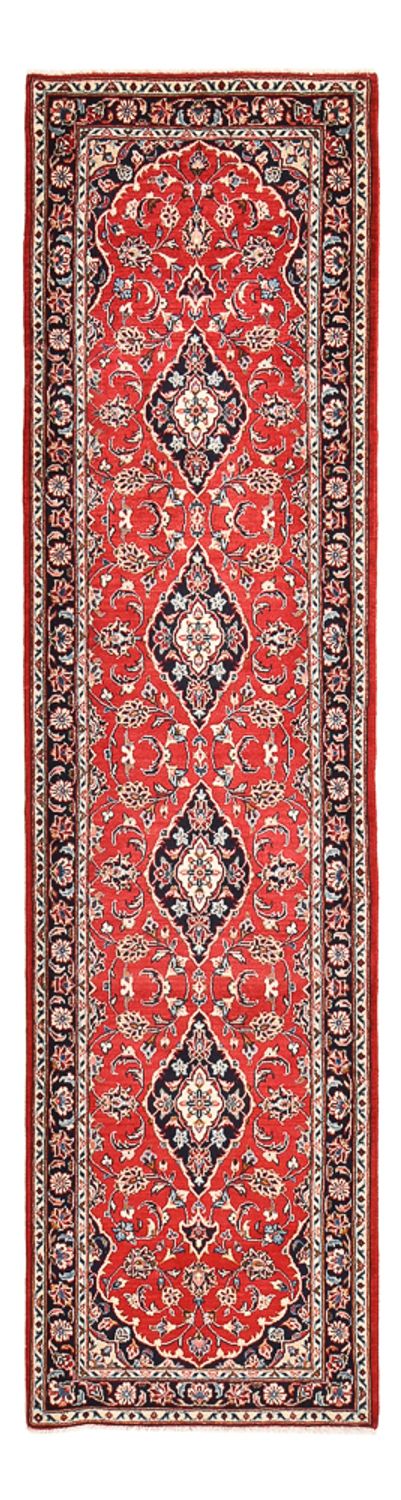 Runner Perser Rug - Keshan - 303 x 80 cm - red