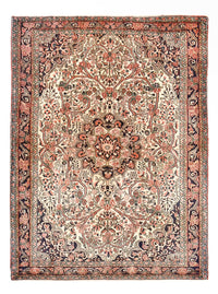 Perser Rug - Nomadic - 196 x 142 cm - multicolored