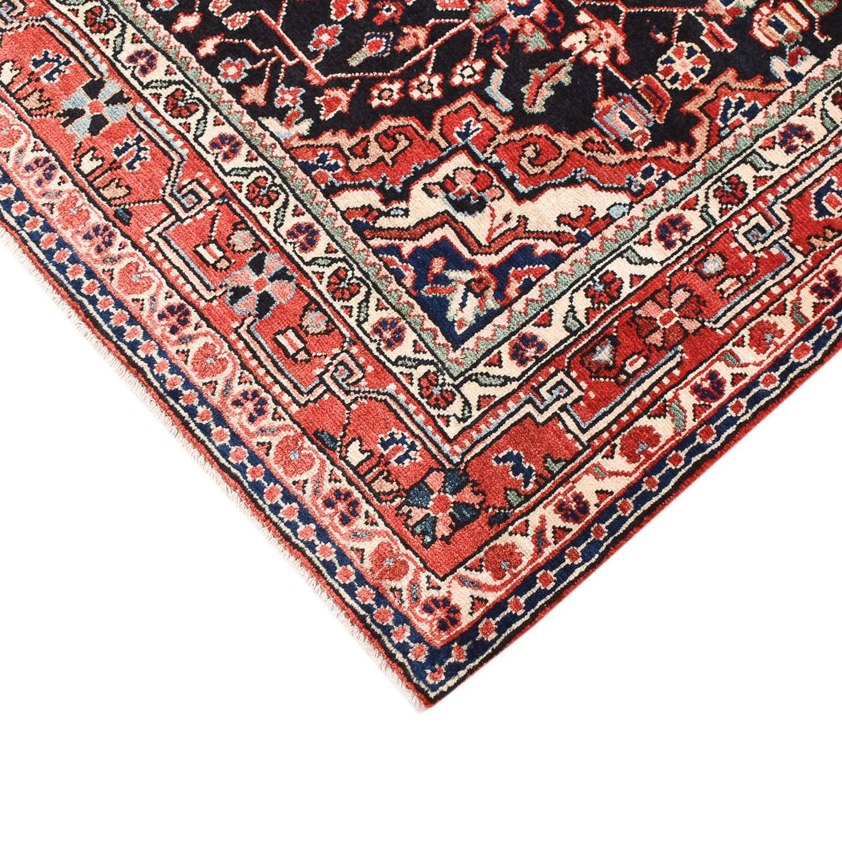 Perser Rug - Nomadic - 160 x 111 cm - dark blue