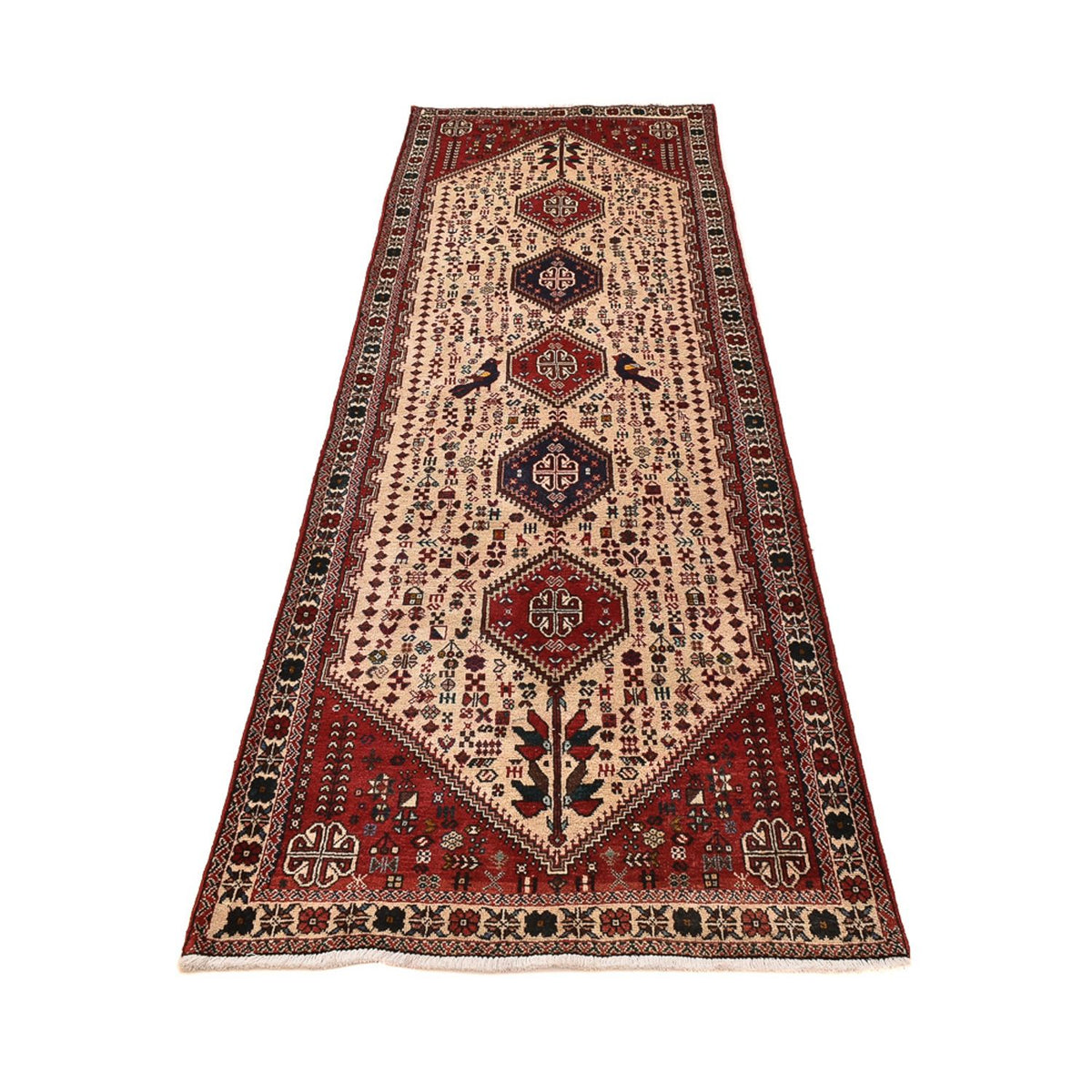 Runner Perser Rug - Nomadic - 290 x 85 cm - cream