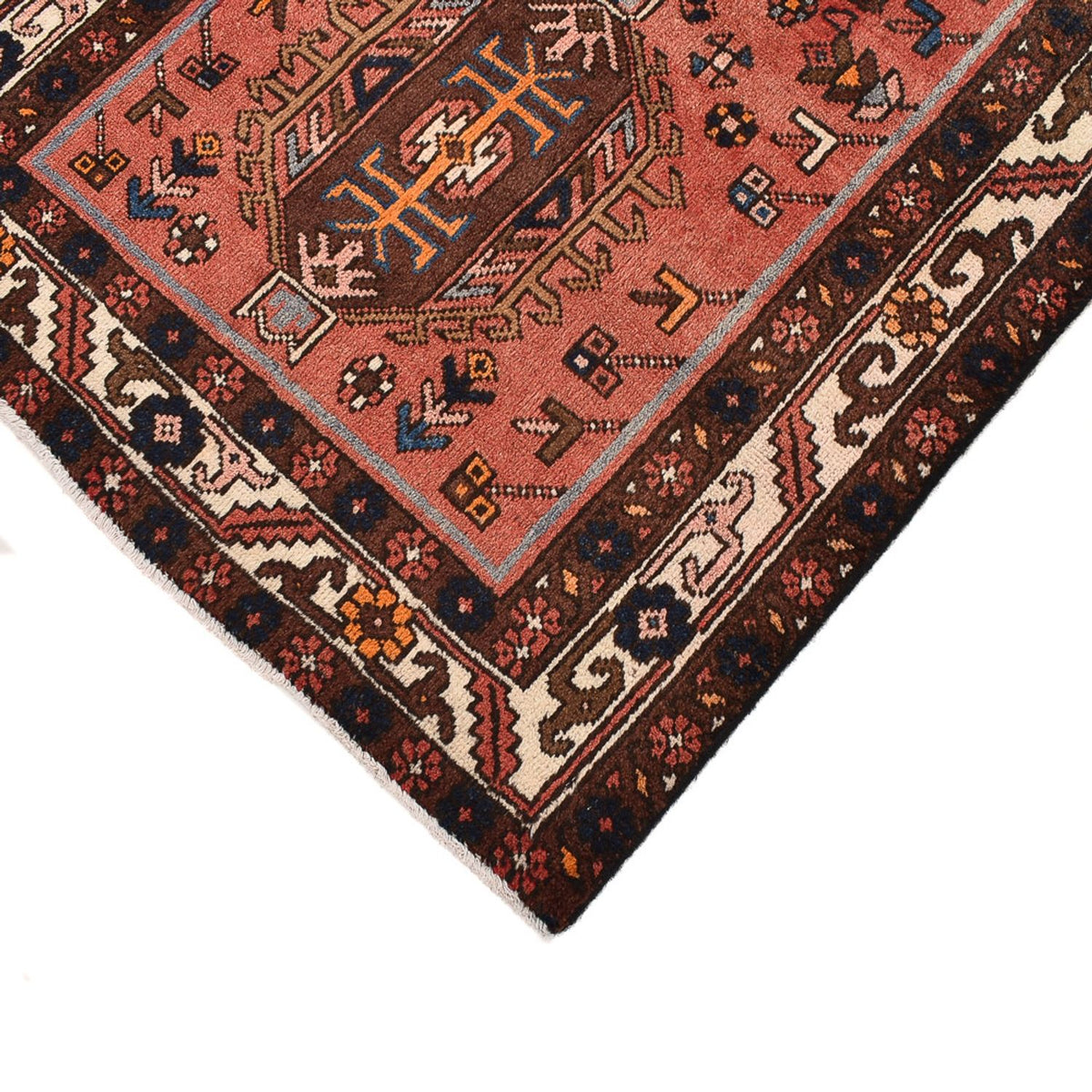 Runner Perser Rug - Nomadic - 452 x 98 cm - light red