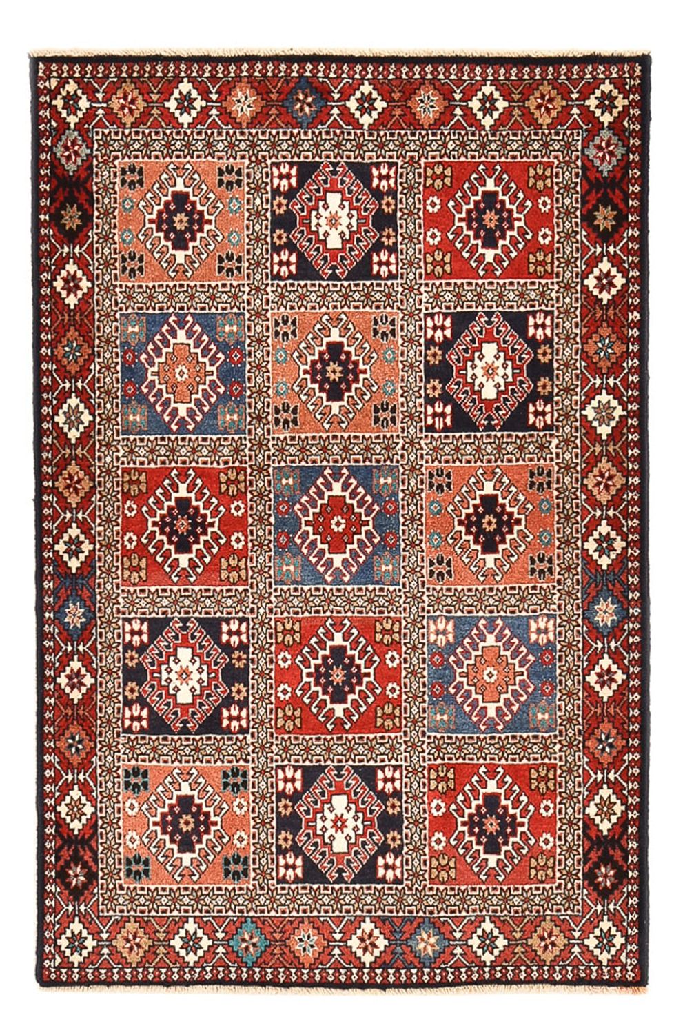 Perser Rug - Nomadic - 150 x 97 cm - multicolored