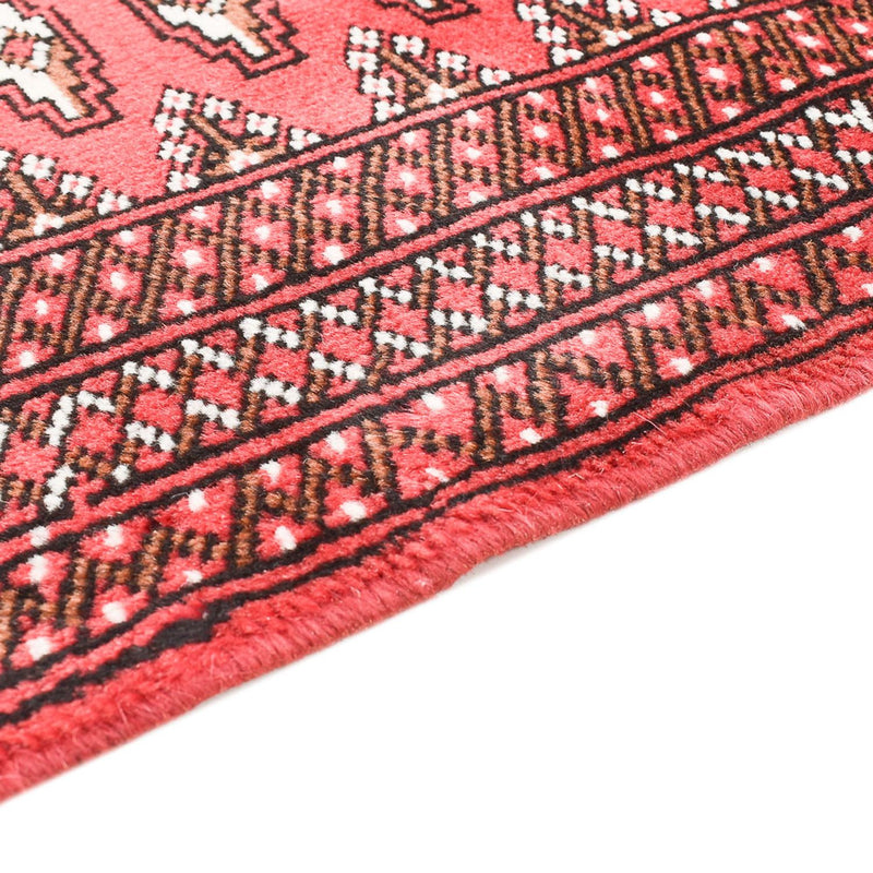 Turkaman Rug - 135 x 94 cm - red