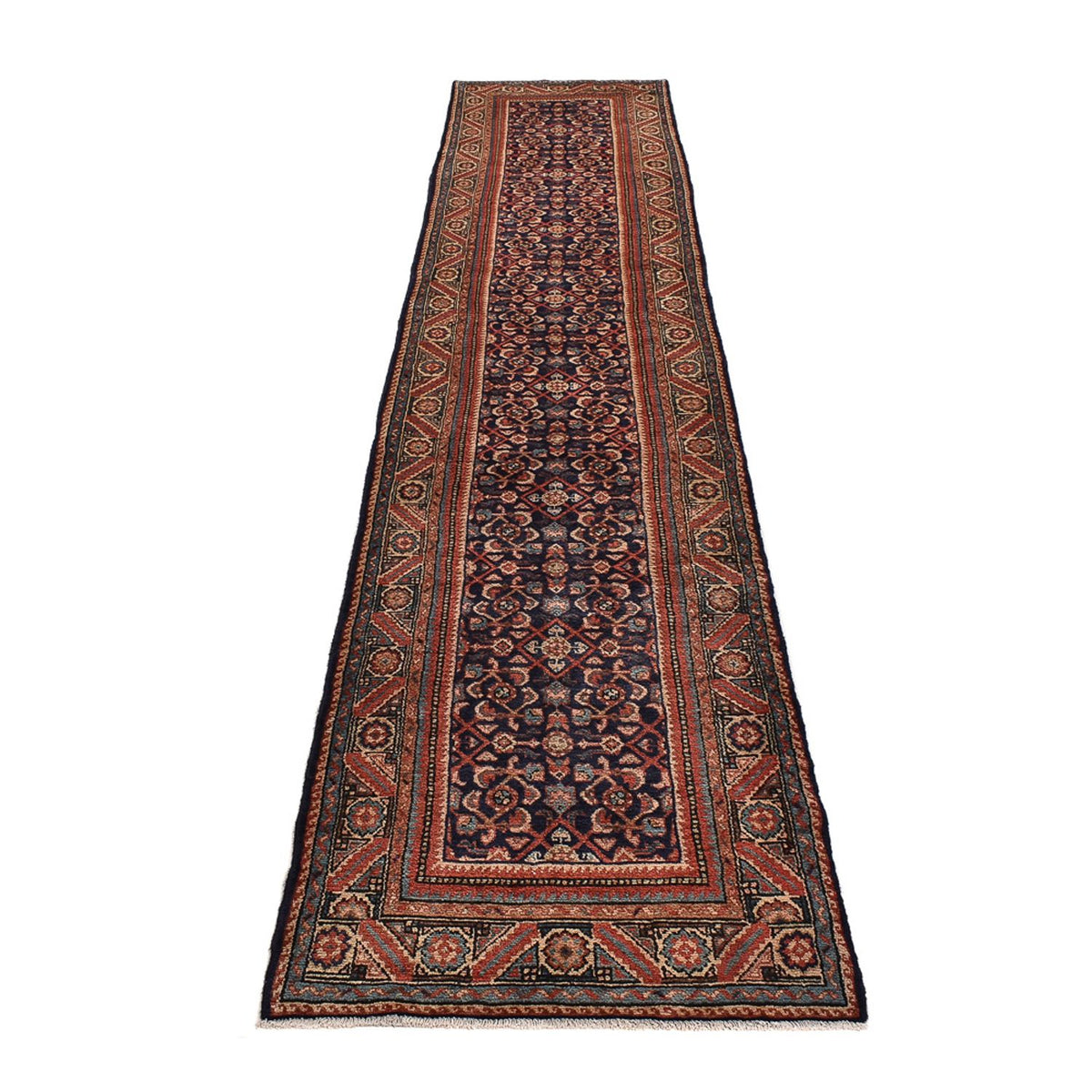 Runner Perser Rug - Nomadic - 440 x 85 cm - dark beige