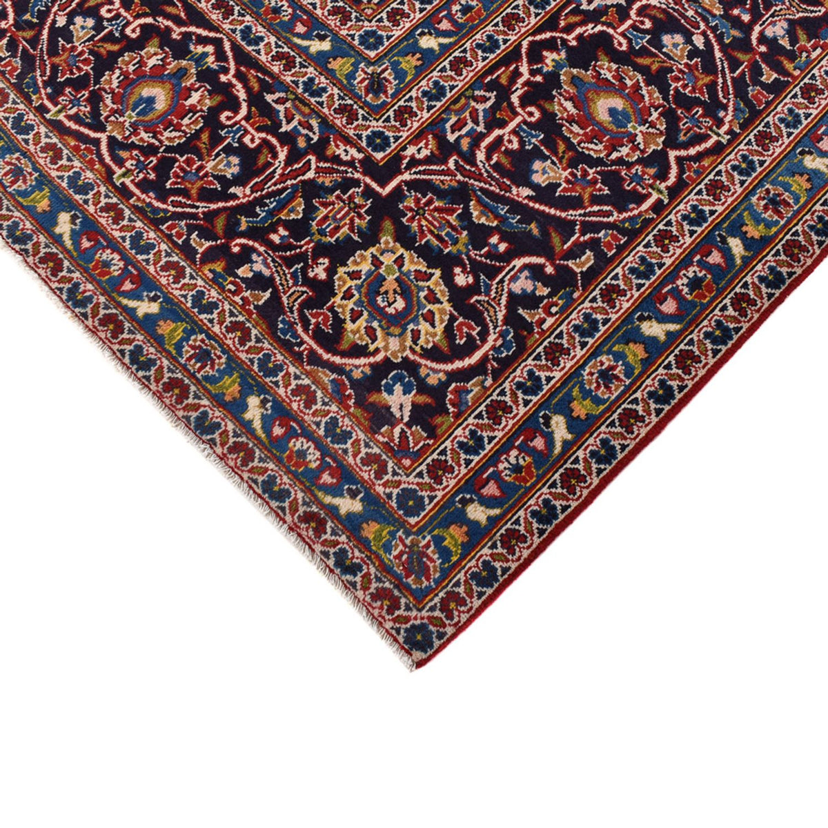 Perser Rug - Keshan - 401 x 294 cm - red