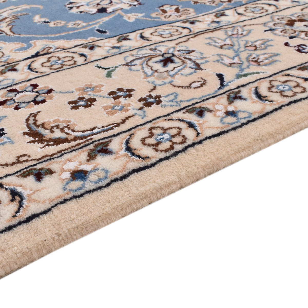 Perser Rug - Nain - Royal - 242 x 158 cm - blue
