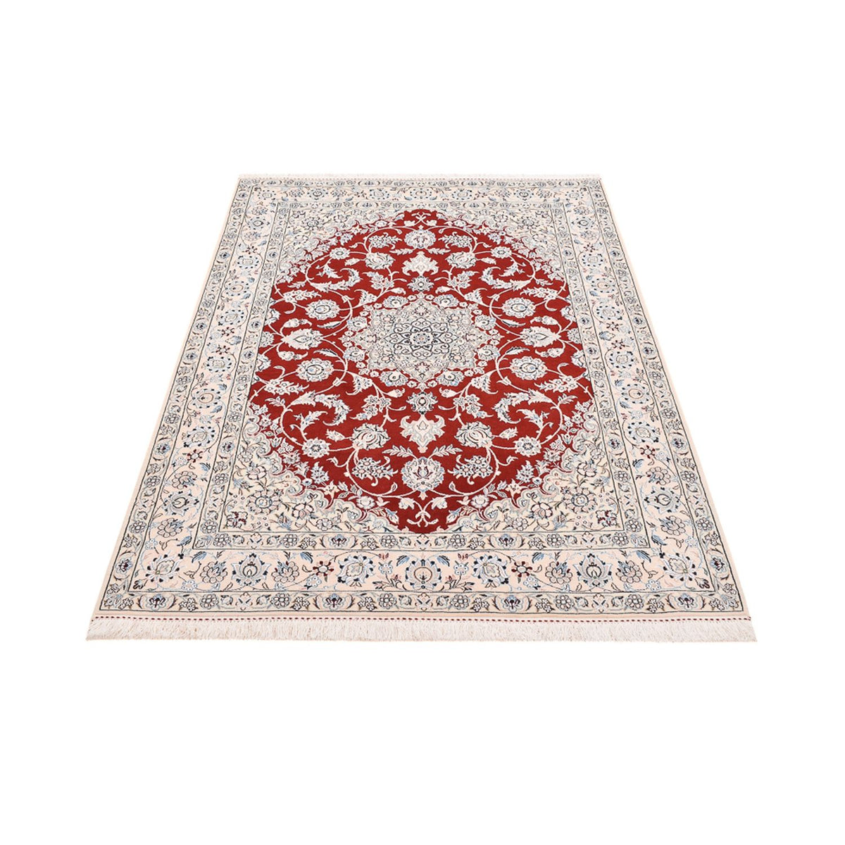 Perser Rug - Nain - Royal - 205 x 148 cm - red