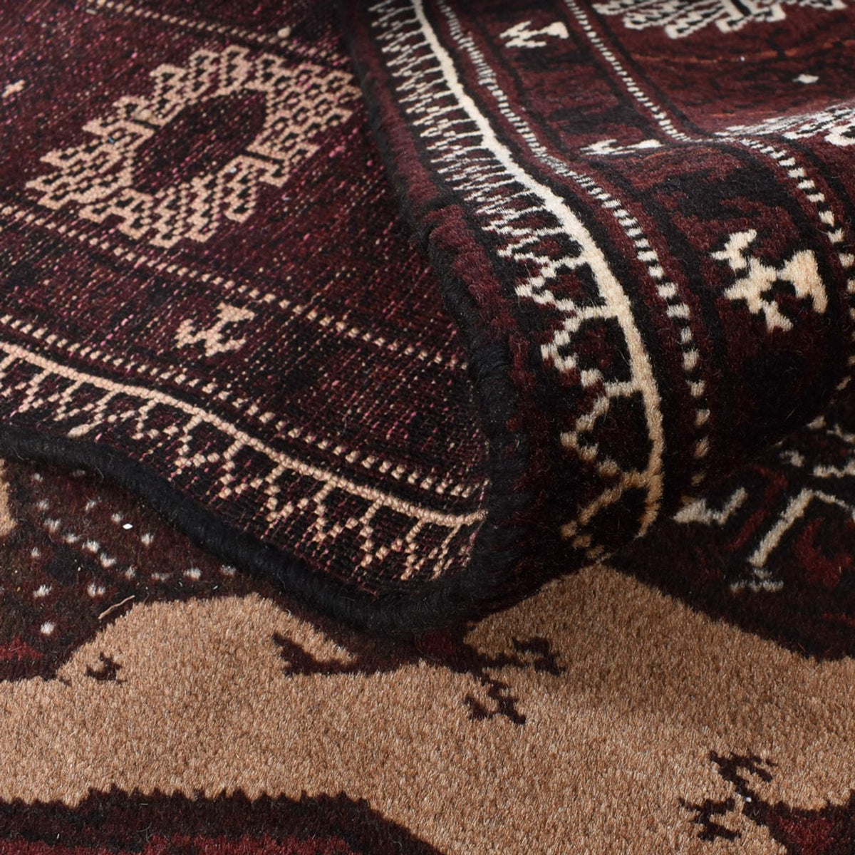 Turkaman Rug - 295 x 198 cm - light beige