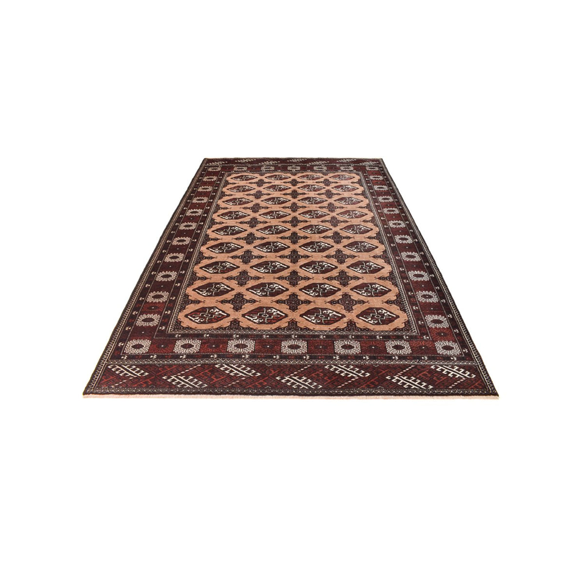 Turkaman Rug - 295 x 198 cm - light beige