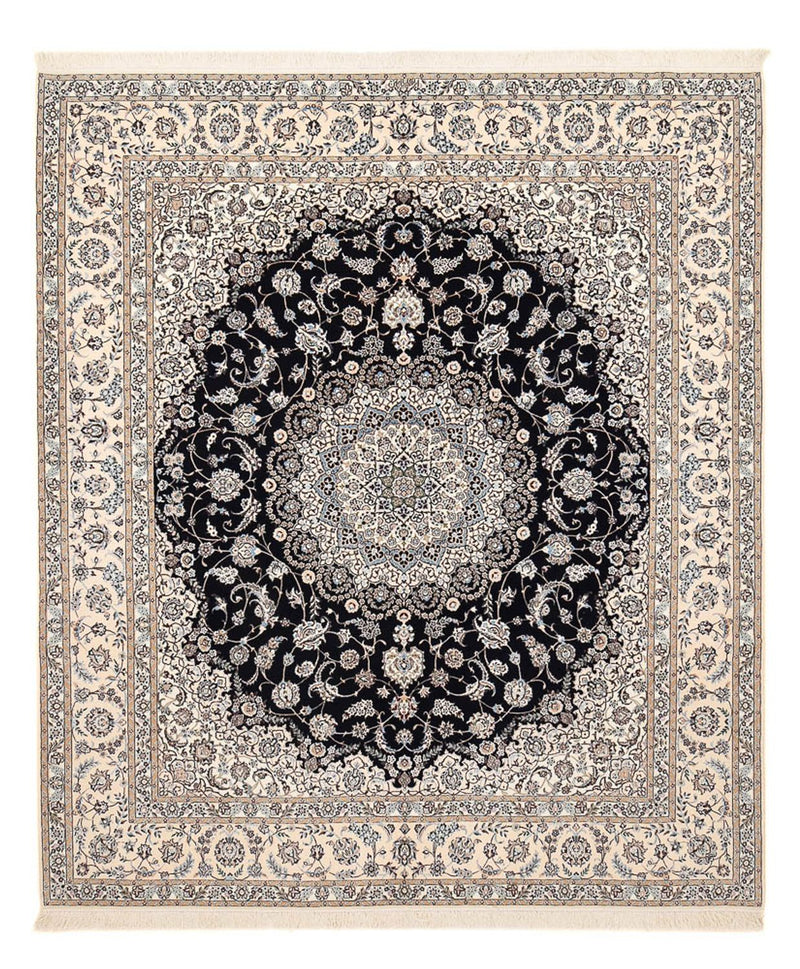 Perser Rug - Nain - Premium - 306 x 254 cm - dark blue