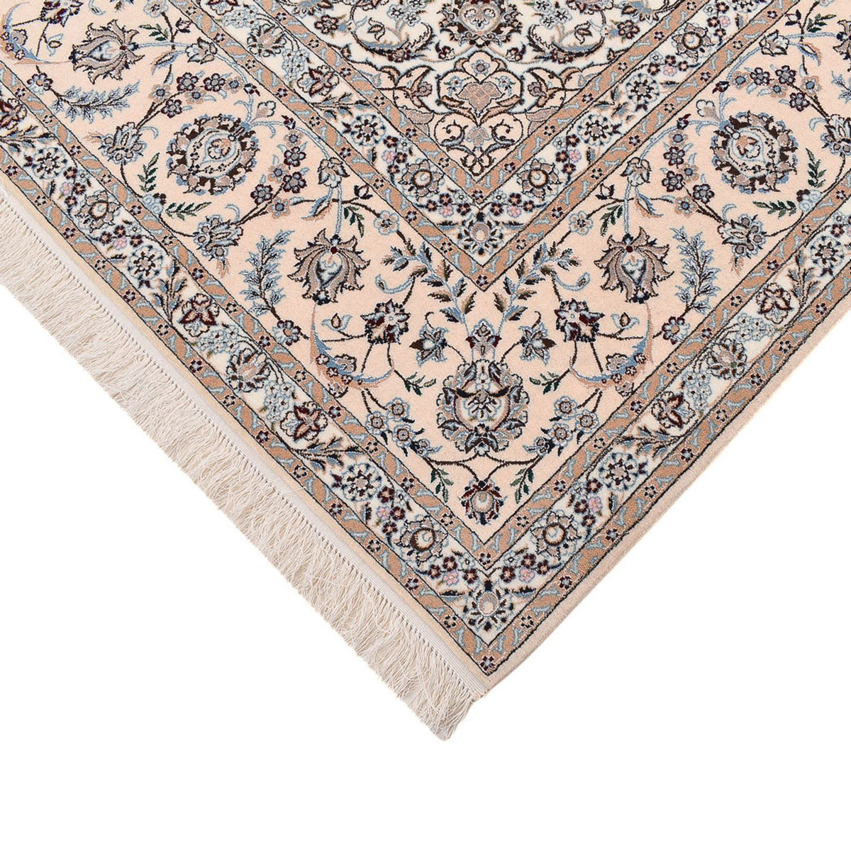 Perser Rug - Nain - Premium - 306 x 254 cm - dark blue