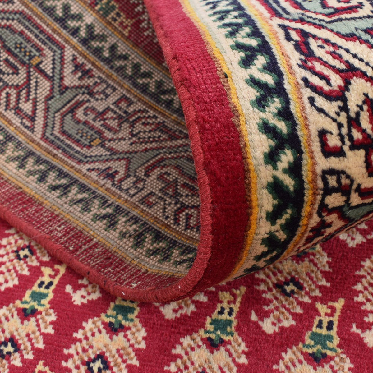 Runner Perser Rug - Tabriz - 478 x 99 cm - red