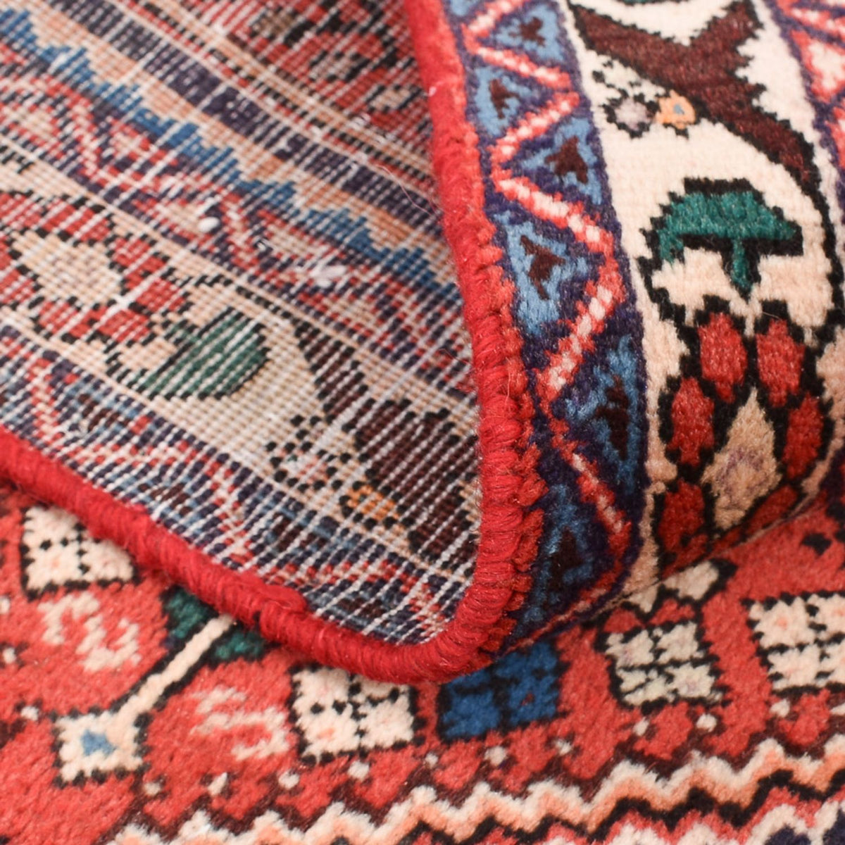 Perser Rug - Nomadic - 142 x 97 cm - red