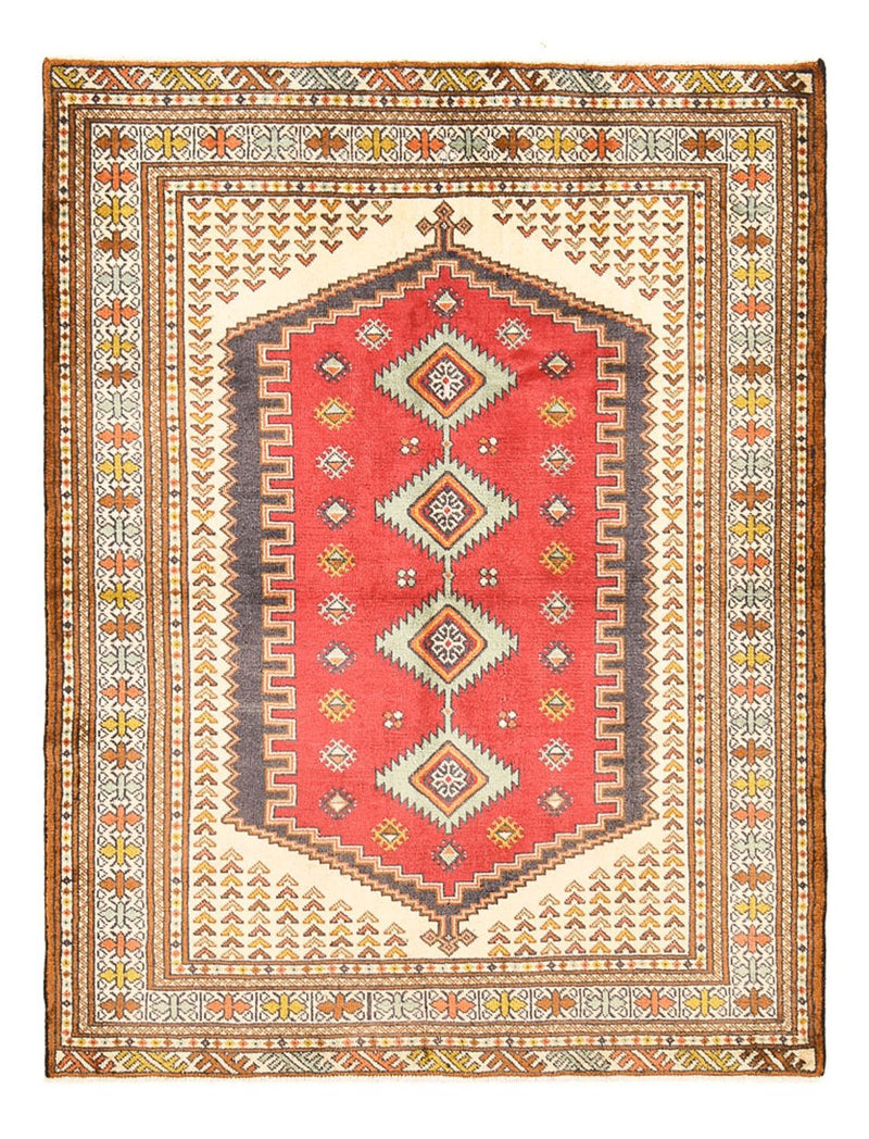 Perserteppich - Nomadic - 174 x 135 cm - mehrfarbig