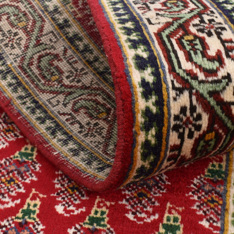 Runner Perser Rug - Tabriz - 460 x 73 cm - red