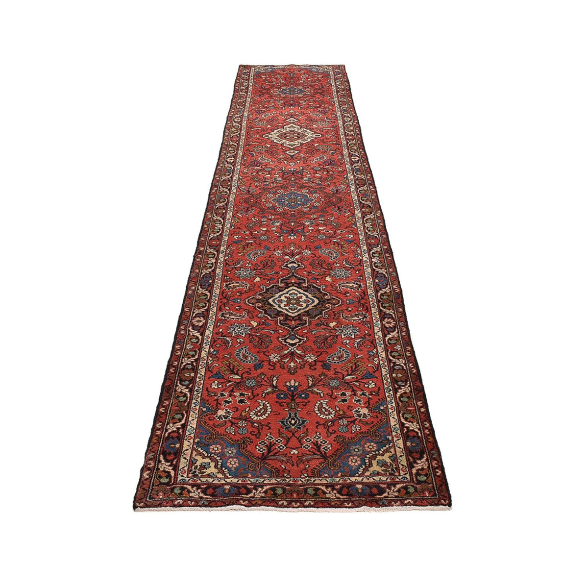 Runner Perser Rug - Nomadic - 420 x 78 cm - red