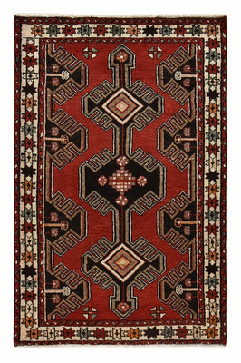 Perser Rug - Nomadic - 153 x 100 cm - red