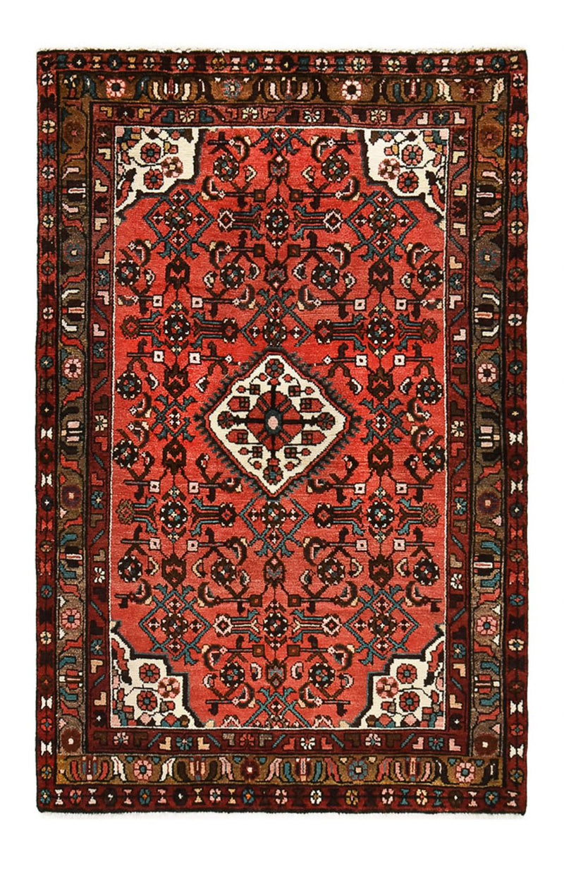 Perserteppich - Nomadic - 154 x 100 cm - hellrot