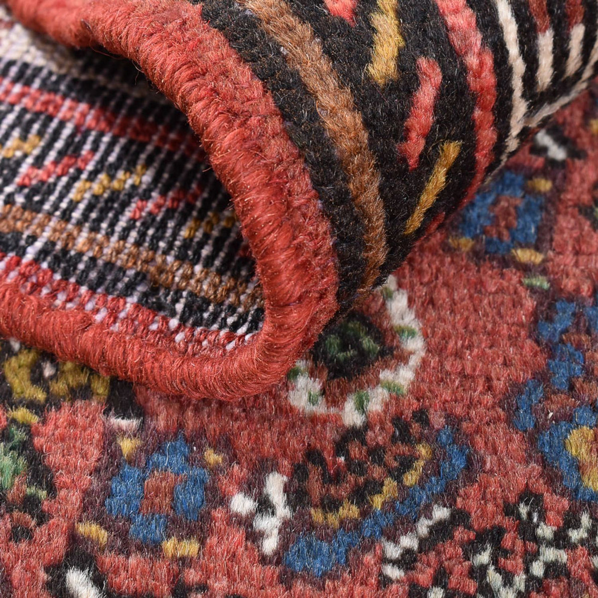 Perser Rug - Nomadic - 150 x 99 cm - dark red