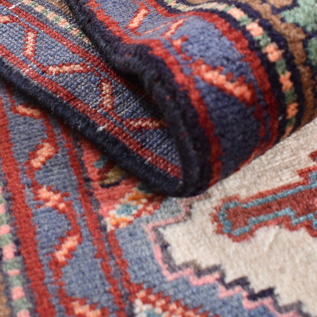 Runner Perser Rug - Nomadic - 321 x 86 cm - dark red