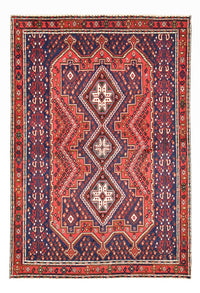 Perser Rug - Nomadic - 246 x 159 cm - rust