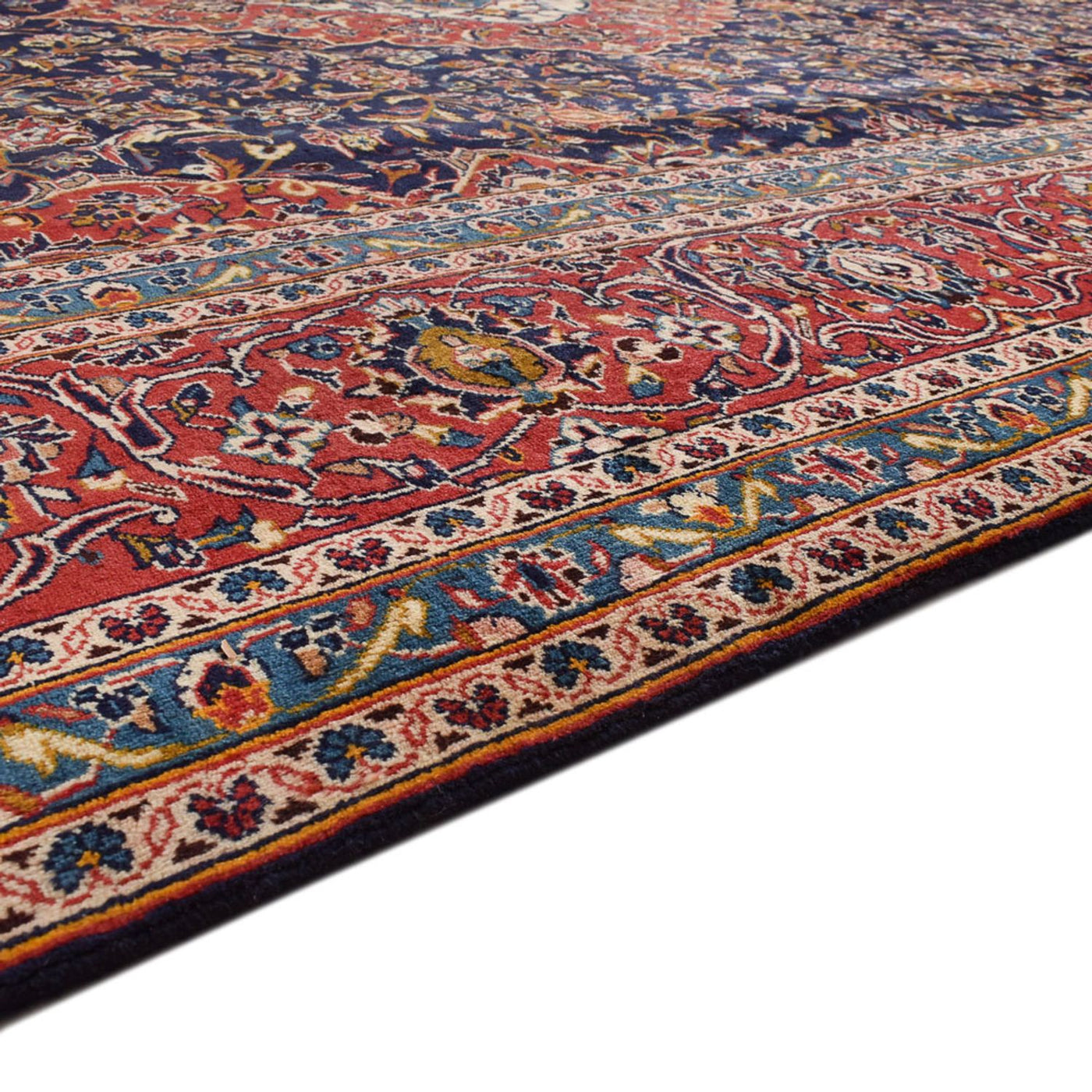 Keshan Teppich 396x289cm - Perserteppich