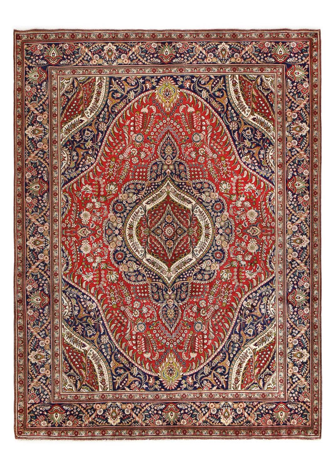 Perser Rug - Tabriz - 393 x 295 cm - red