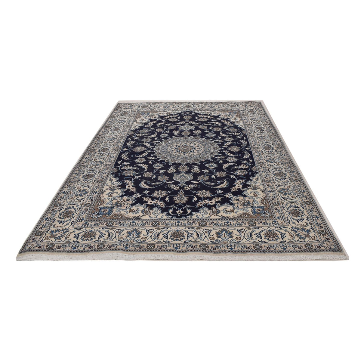 Perser Rug - Nain - 300 x 195 cm - dark blue