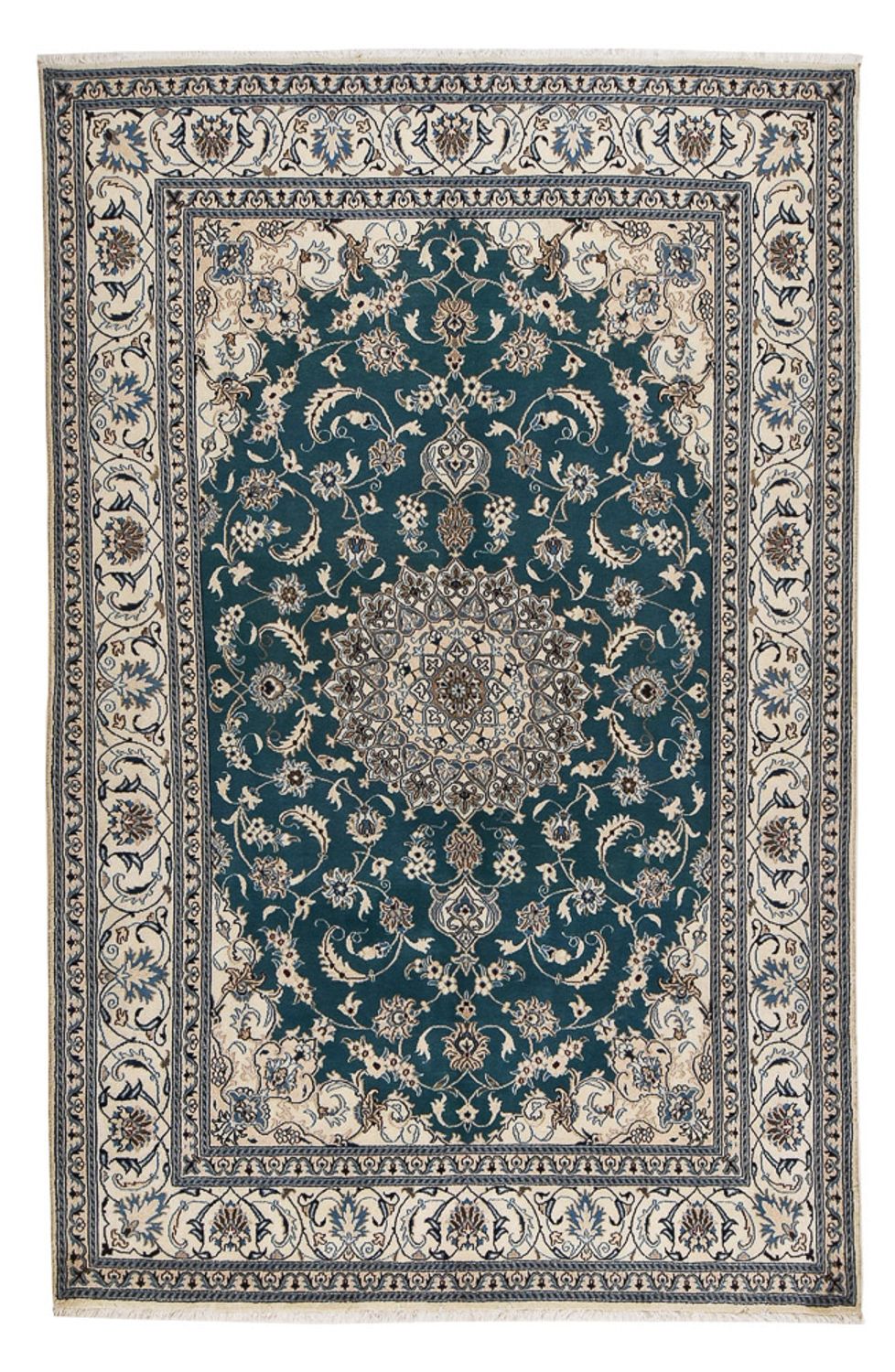 Perser Rug - Nain - 302 x 195 cm - green