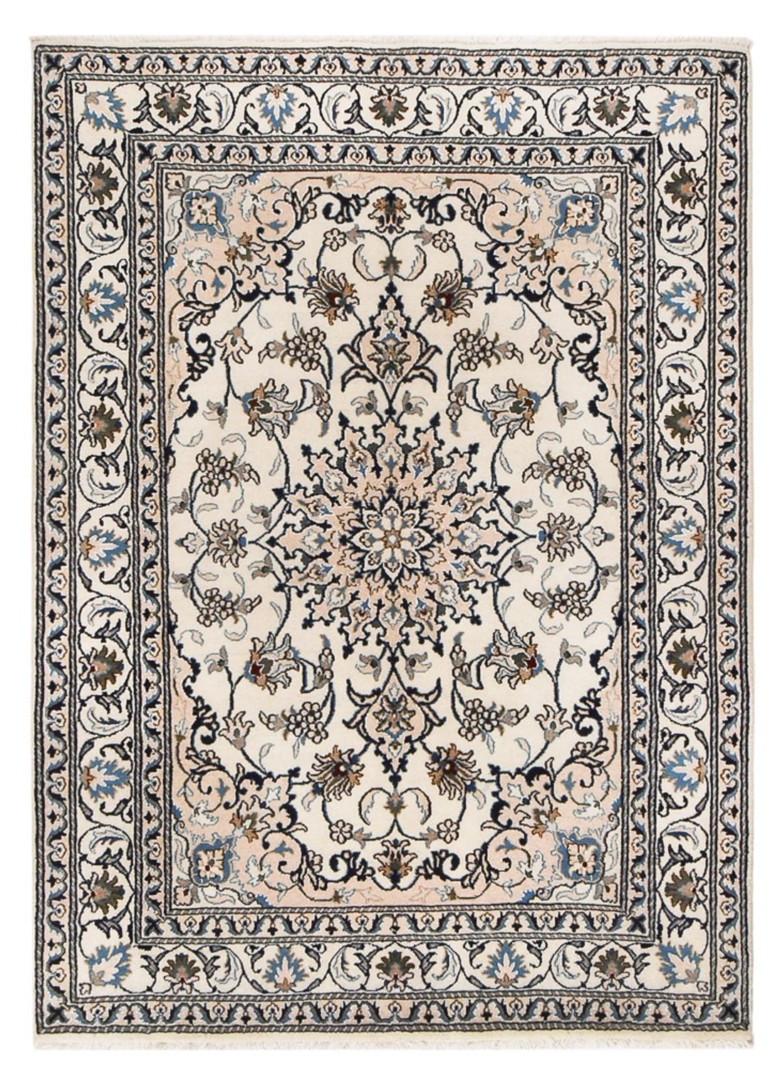 Perser Rug - Nain - 202 x 146 cm - cream